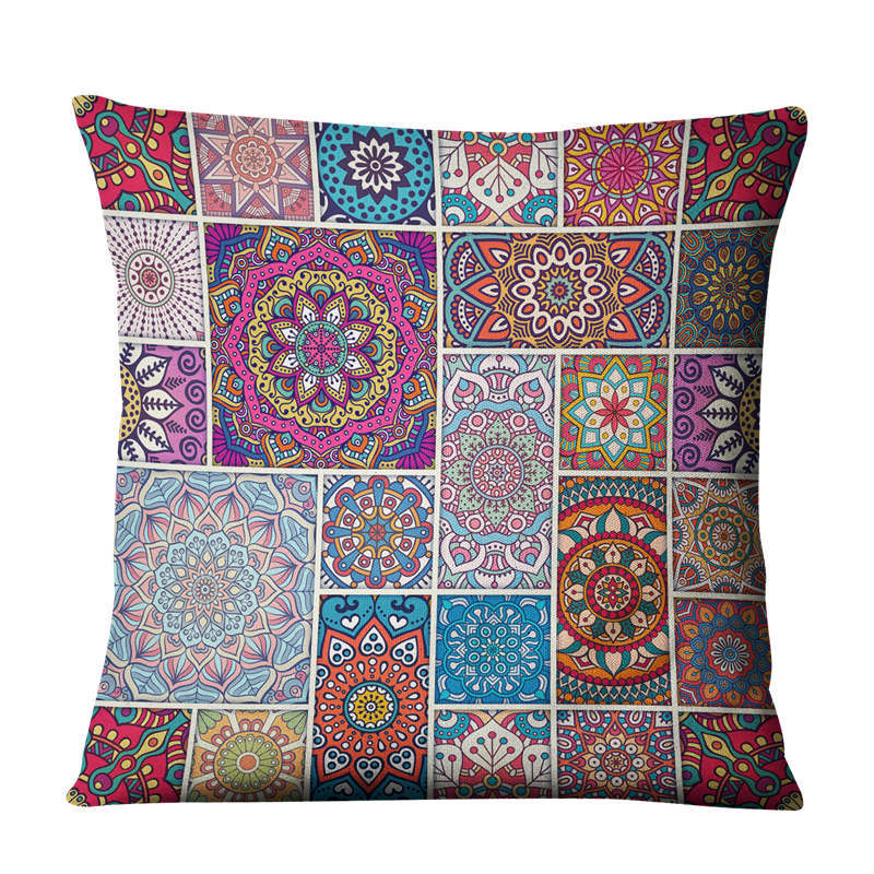 Beautiful Colourful Linen Cushion Covers