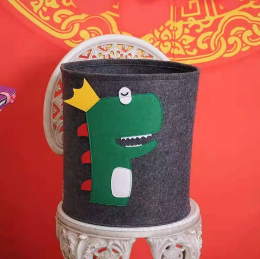Cartoon Felt Storage/Laundry Basket