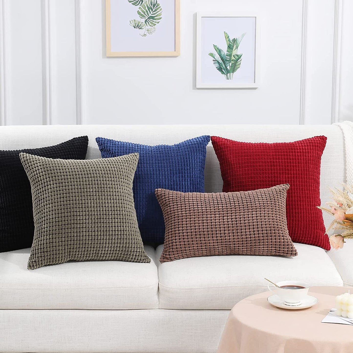 Luxurious Boho Corduroy Pillow Covers