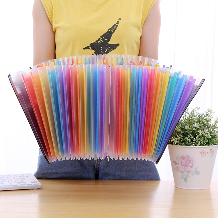 Desktop storage folder - 24 layers