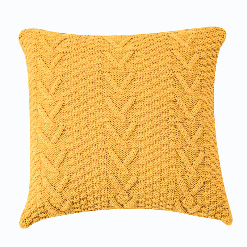 Beautiful knitted cushions