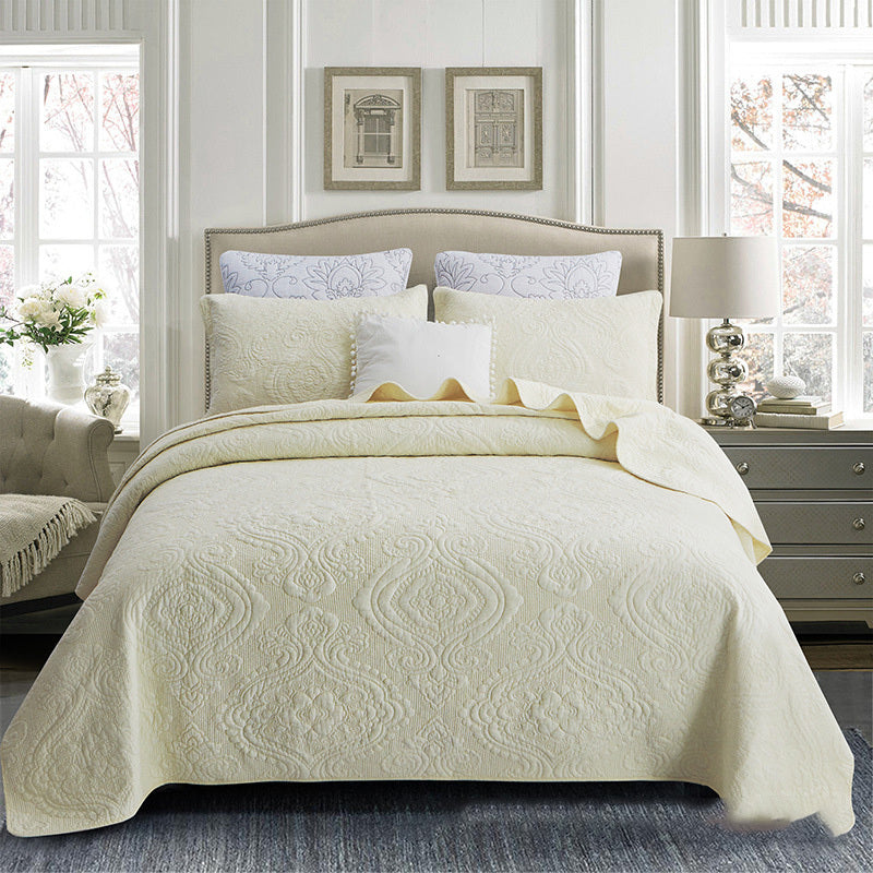 Luxurious Cotton Three-piece bedding set