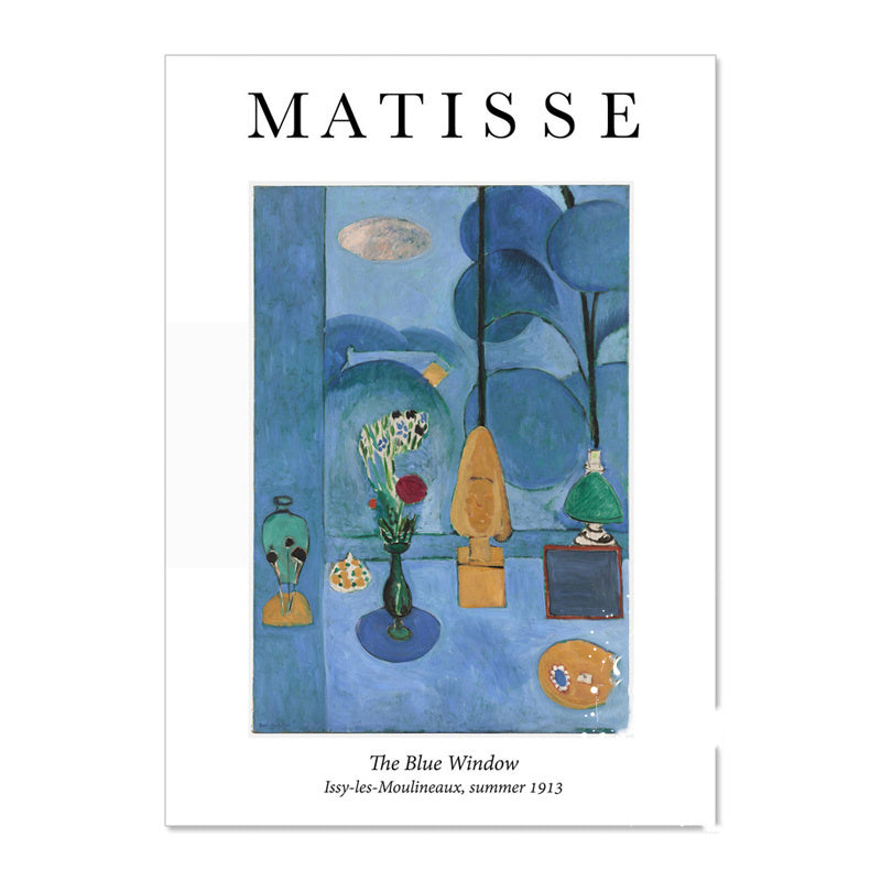 Vintage Matisse Abstract Landscape Wall Art Canvas Painting