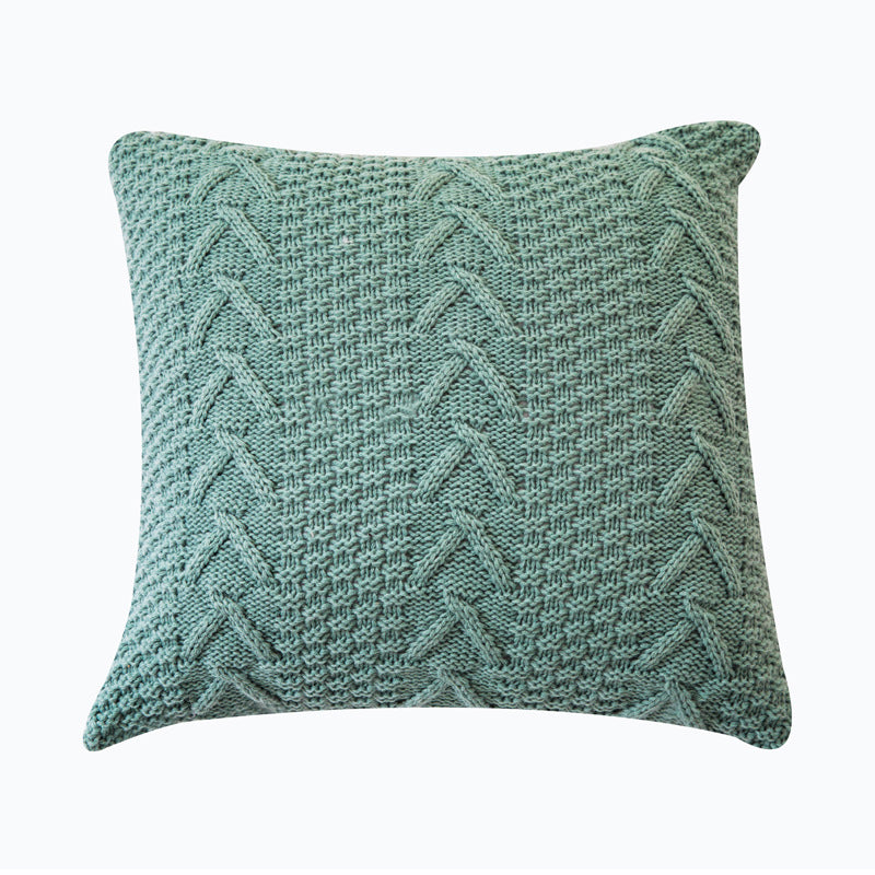 Beautiful knitted cushions