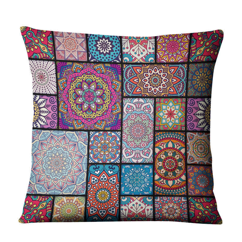 Beautiful Colourful Linen Cushion Covers