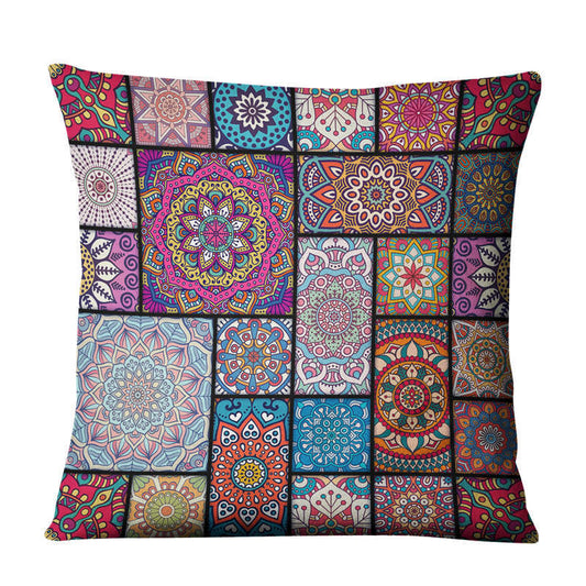 Beautiful Colourful Linen Cushion Covers