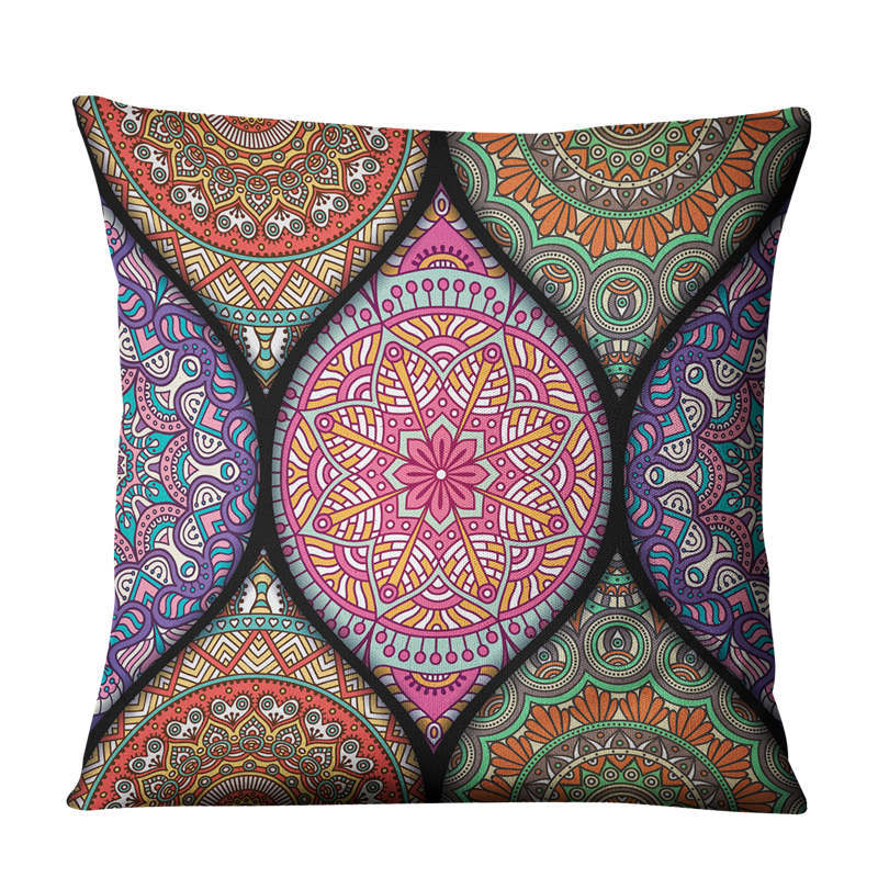 Beautiful Colourful Linen Cushion Covers