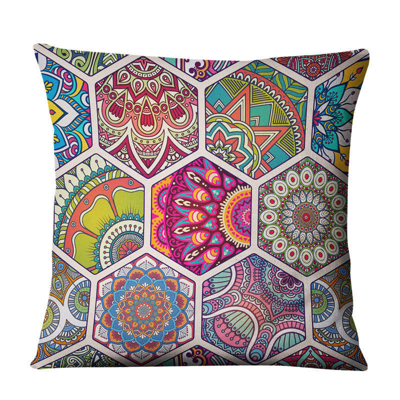 Beautiful Colourful Linen Cushion Covers