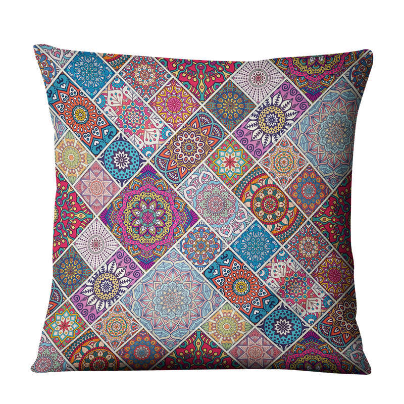 Beautiful Colourful Linen Cushion Covers