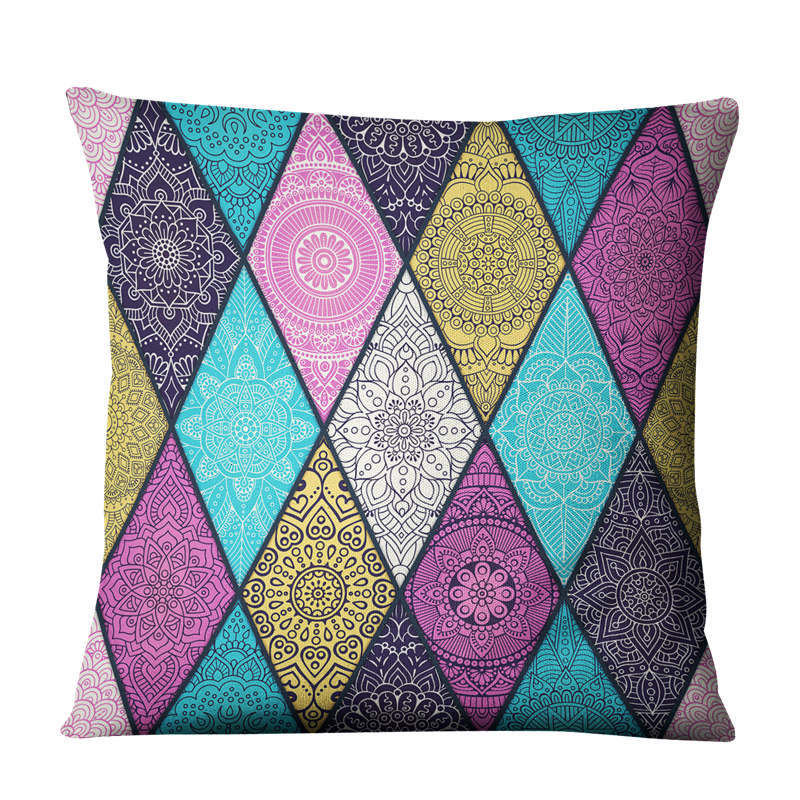 Beautiful Colourful Linen Cushion Covers
