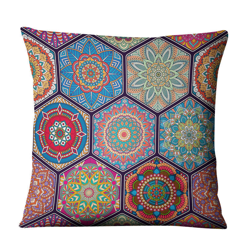 Beautiful Colourful Linen Cushion Covers