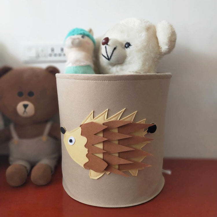 Cartoon Felt Storage/Laundry Basket