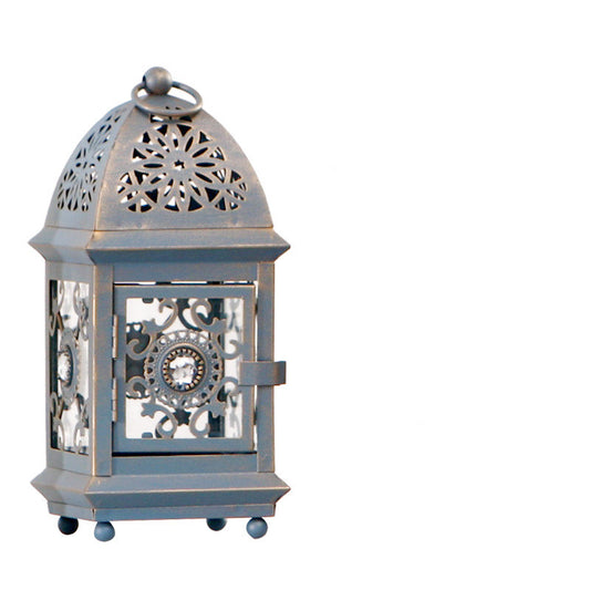 Retro Wrought Iron Candle Holders