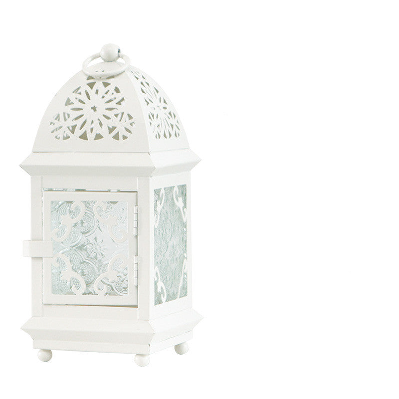 Retro Wrought Iron Candle Holders