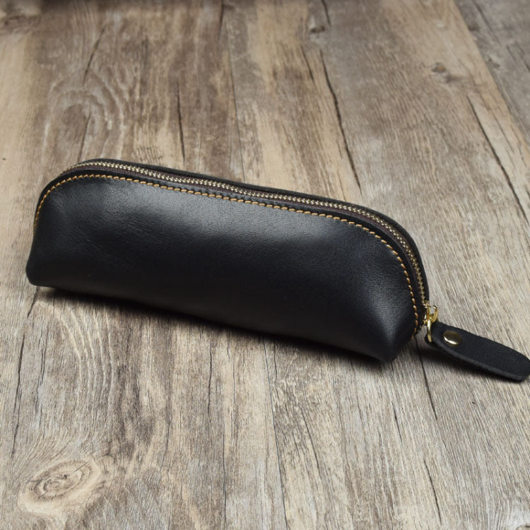 Genuine leather storage bag