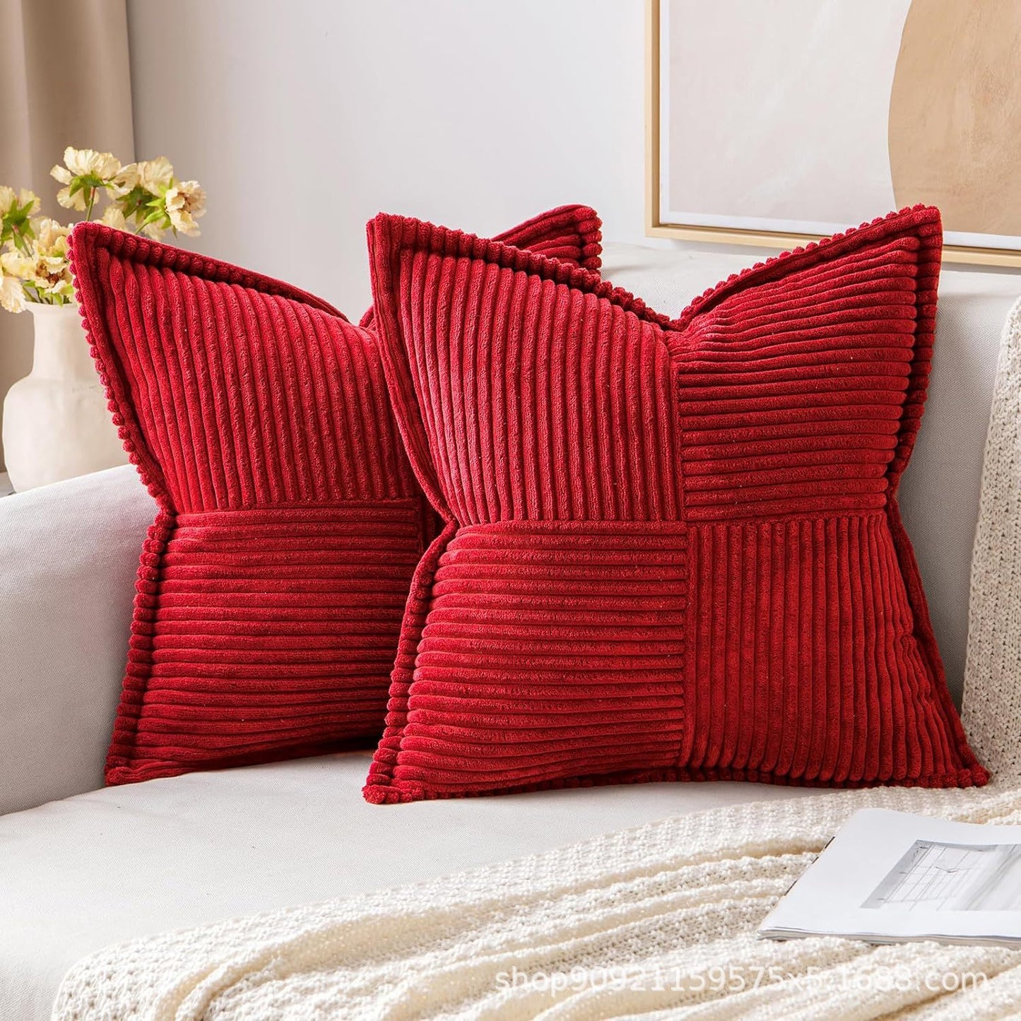 Luxurious Boho Corduroy Pillow Covers