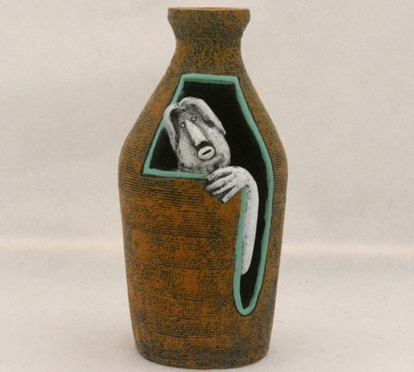 Nordic Hand Painted Vases