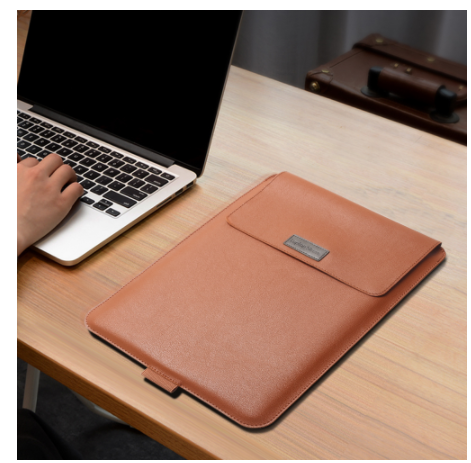 PU Leather Universal Laptop Sleeve in many colours