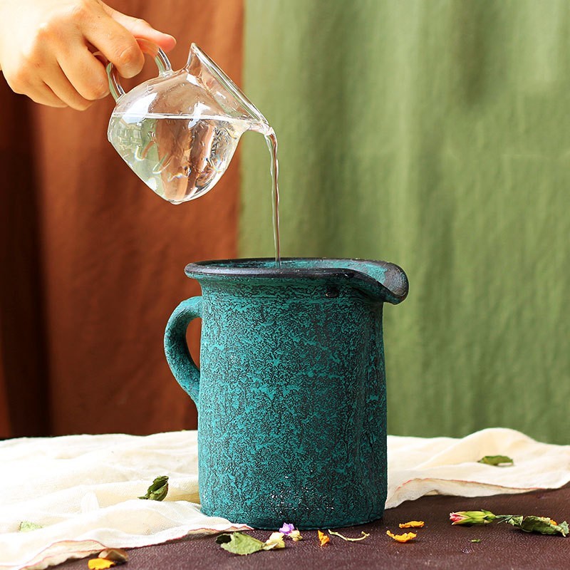 Vintage Mosaic Ceramic Vase