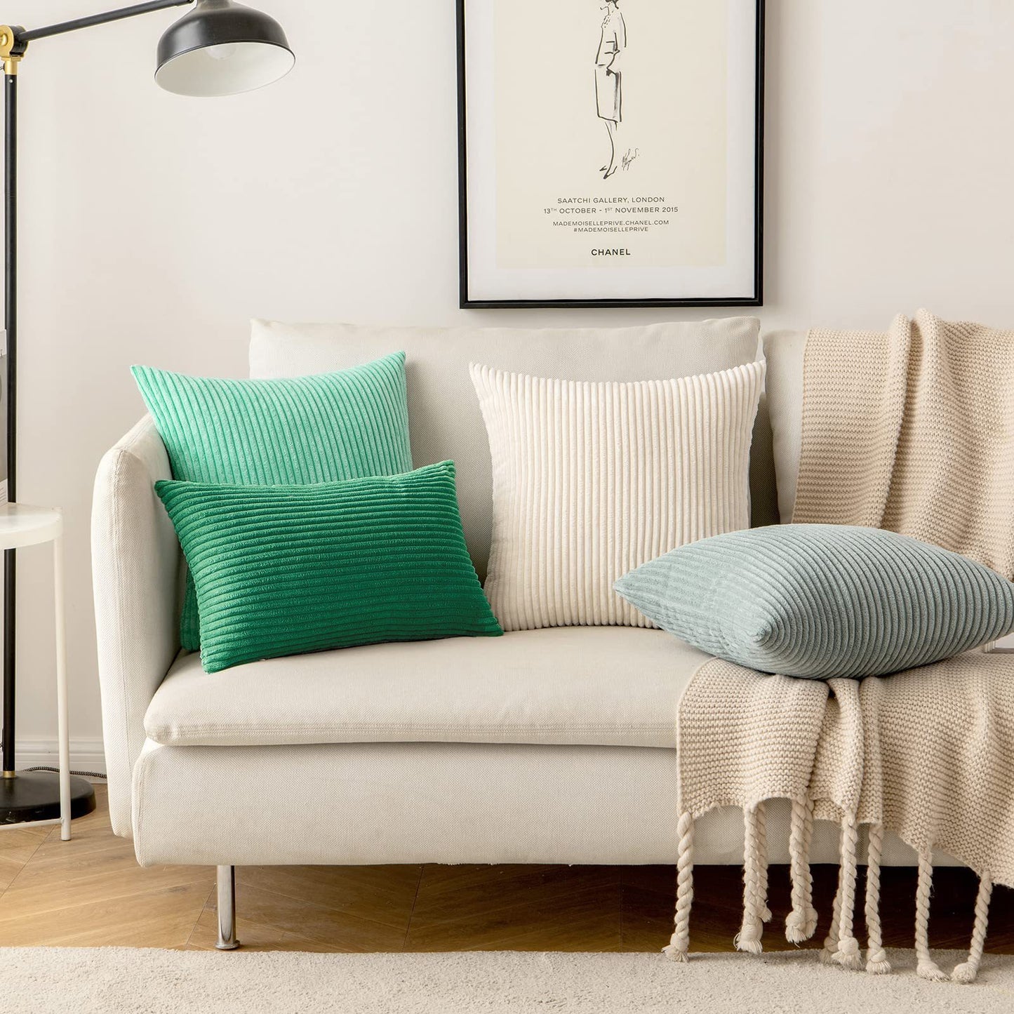 Luxurious Boho Corduroy Pillow Covers