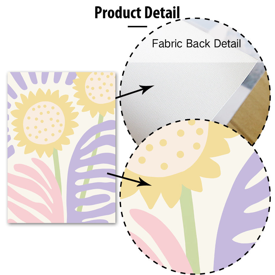 Flower Market Wall Art Canvas Print