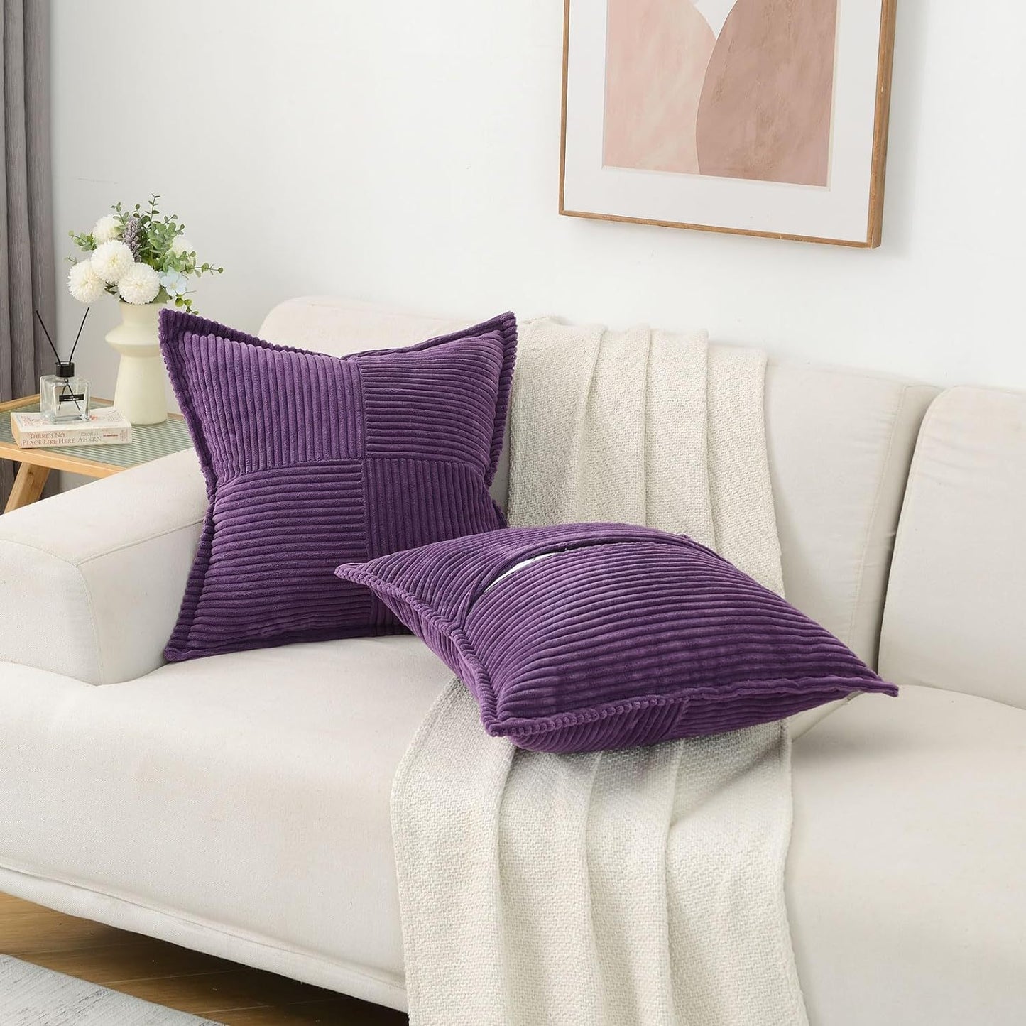 Luxurious Boho Corduroy Pillow Covers