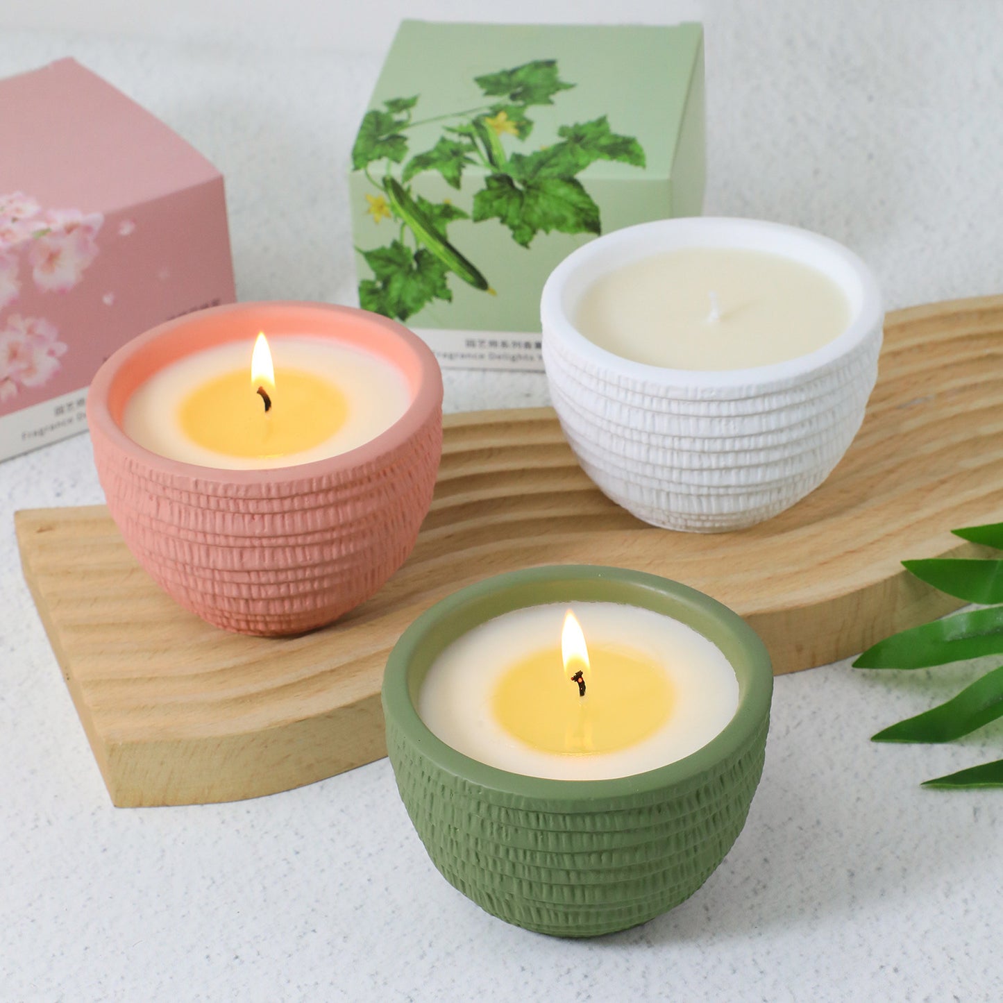Natural Soy Smokeless Scented Aromatic Candles