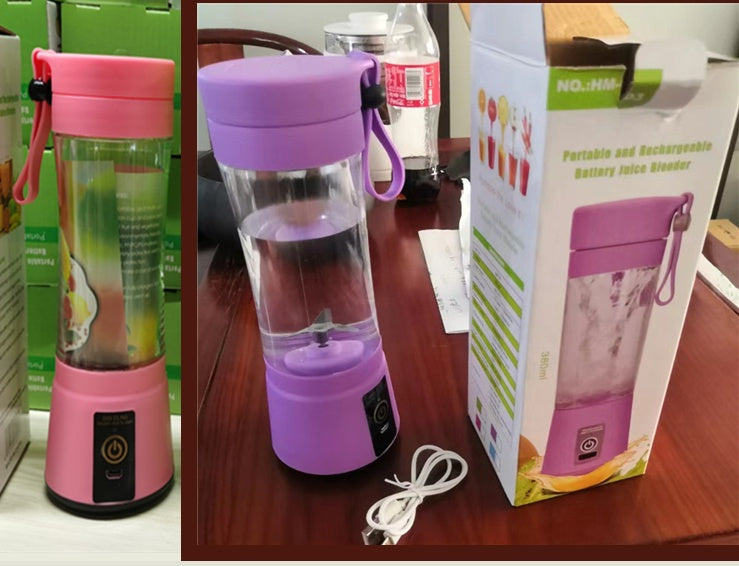 Portable Blender With USB Rechargeable Mini Mixer
