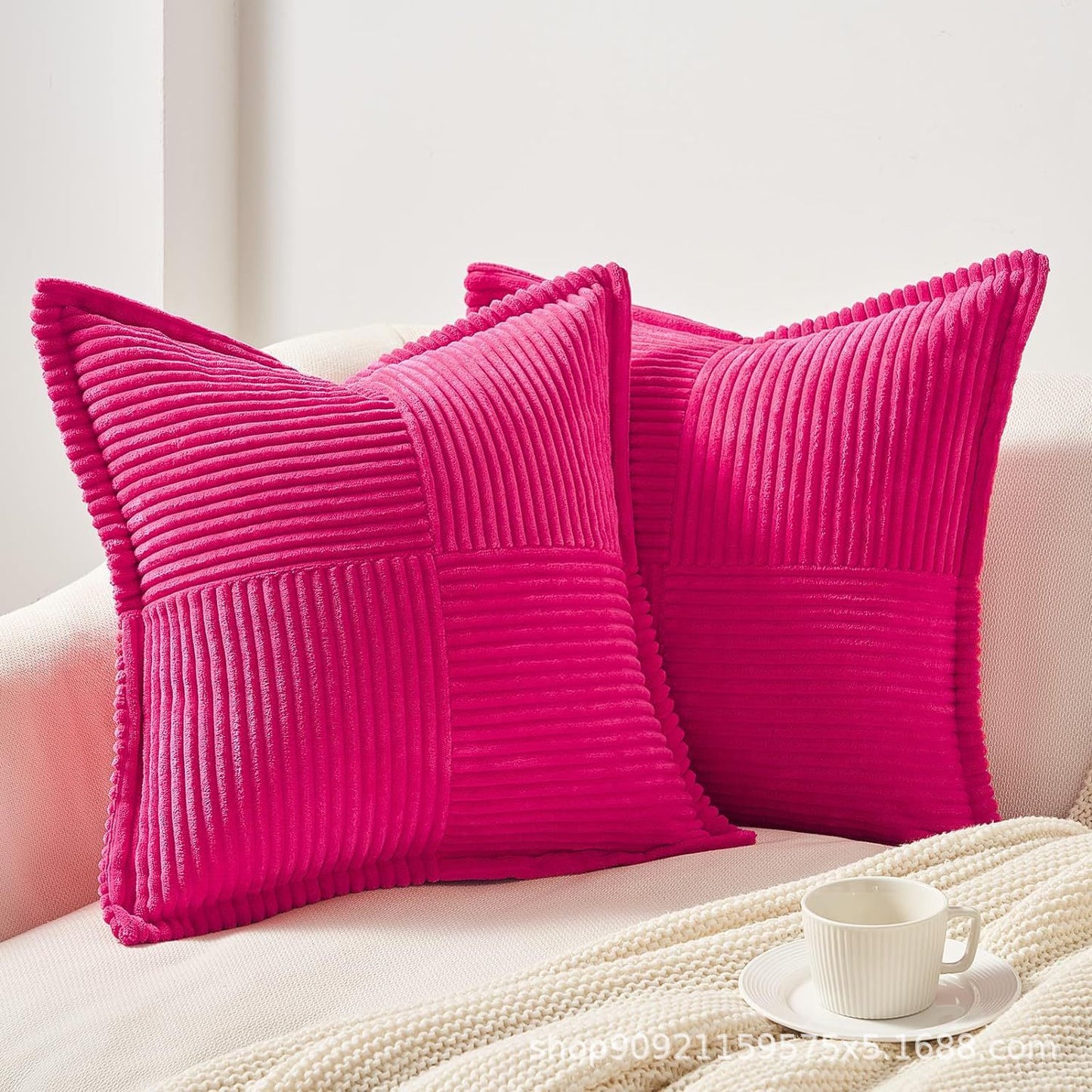 Luxurious Boho Corduroy Pillow Covers