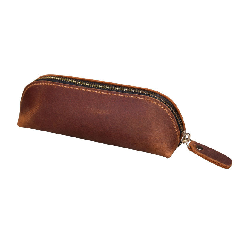 Genuine leather storage bag