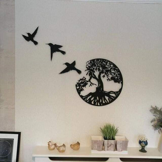 Tree of Life Iron Wall Art Wall Hanging