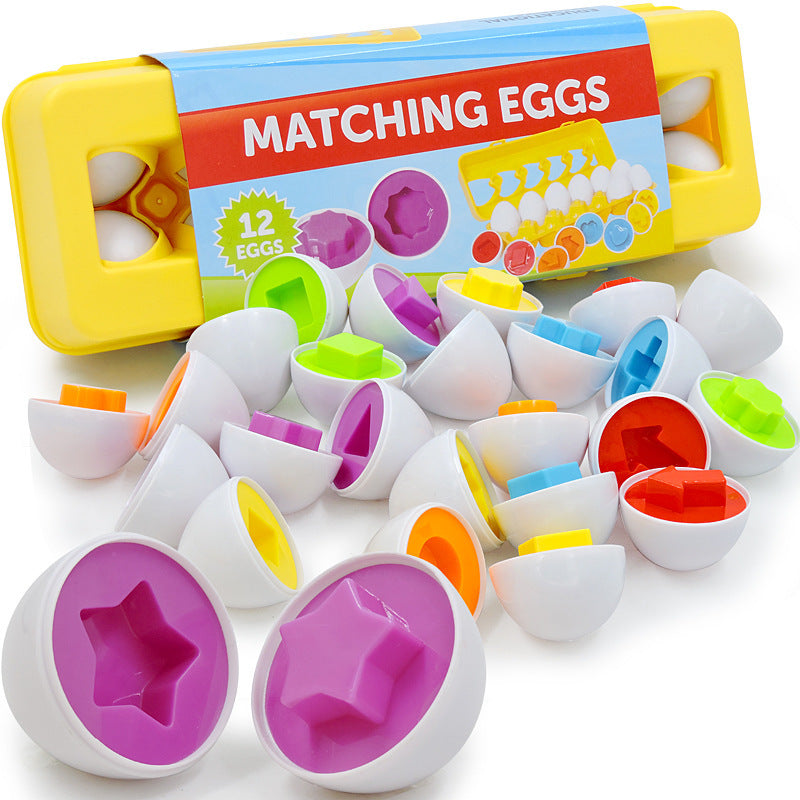 Educational Smart Shape Matching Egg Toy