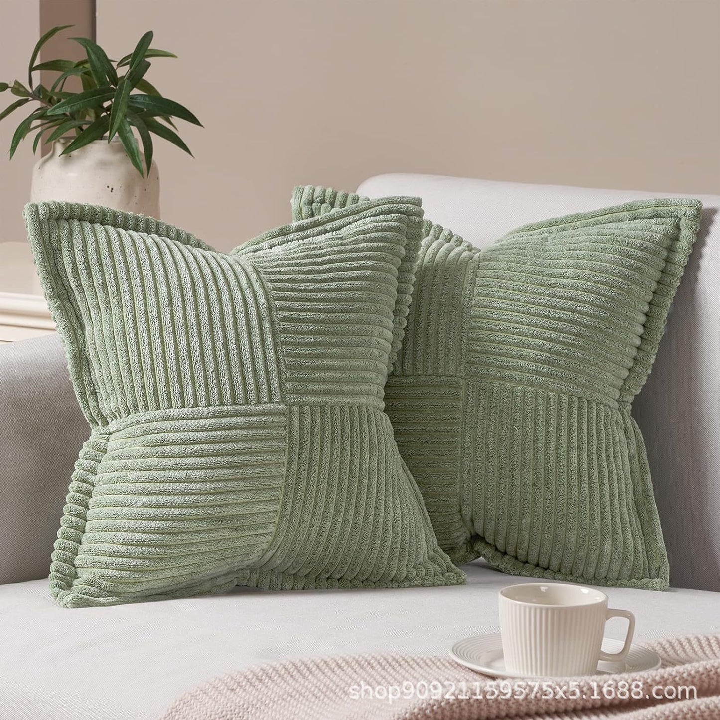 Luxurious Boho Corduroy Pillow Covers