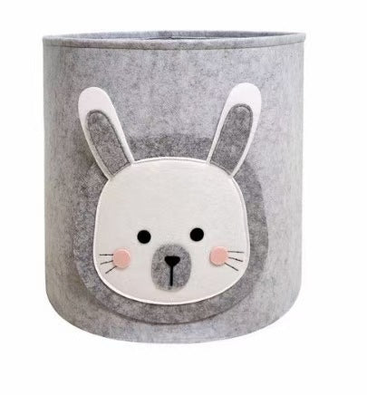 Cartoon Felt Storage/Laundry Basket