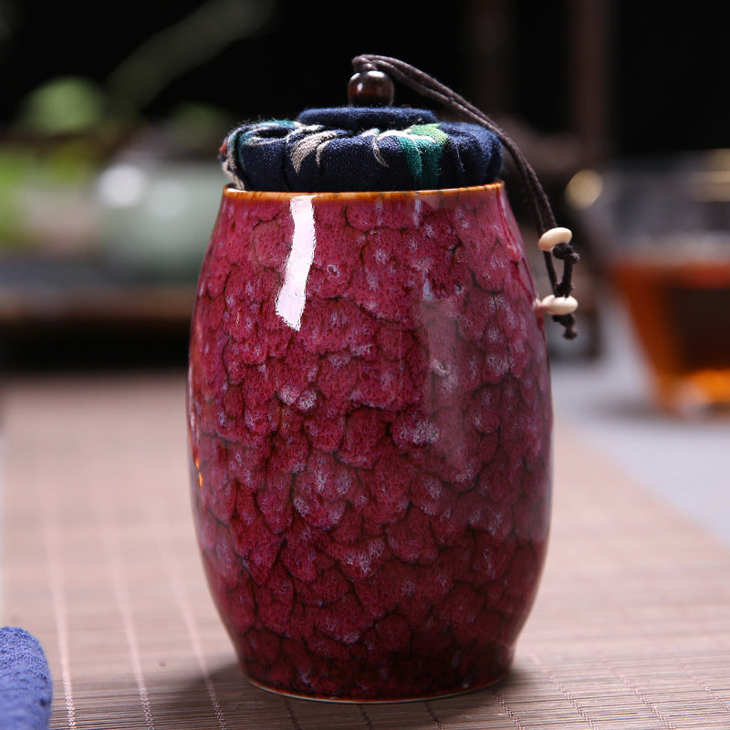 Kiln Change Ceramic Storage Jar