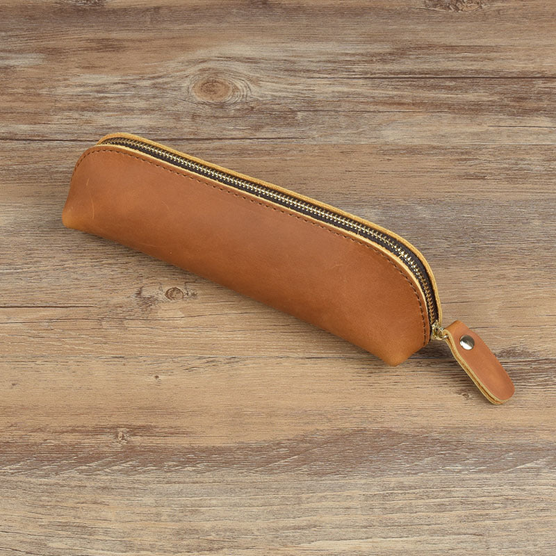 Genuine leather storage bag