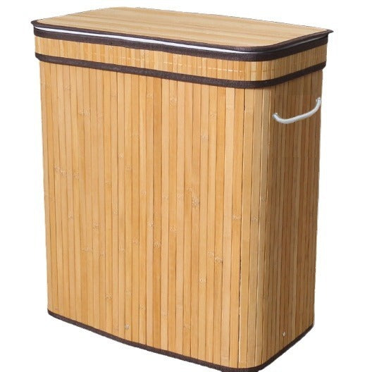 Bamboo Dust-proof Laundry/Storage Basket